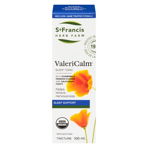 St. Francis Herb Farm Tincture Sleep Support Valericalm 100 ml