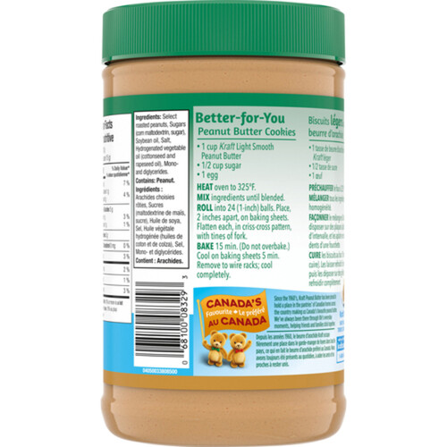 Kraft Light Peanut Butter Smooth 1 kg