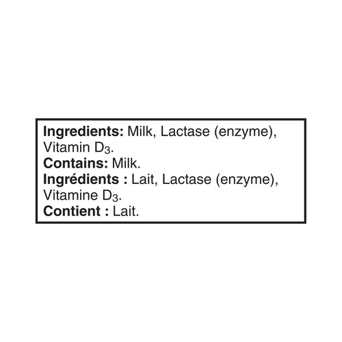 Lactantia Lactose-Free 3.25% Whole Milk 4 L