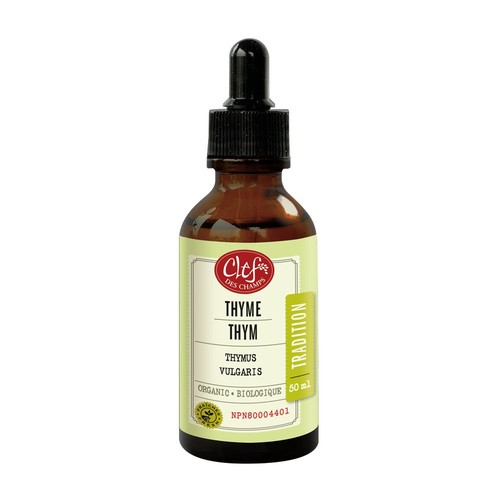 Clef des Champs Organic Tincture Thyme 50 ml