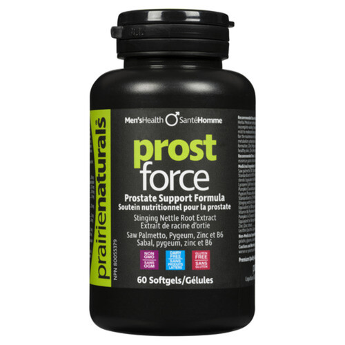 Prairie Naturals Gluten-Free Prost Force 60 Softgels