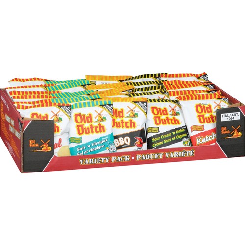 Old Dutch Potato Chips Variety Pack 30 Pack 960 g