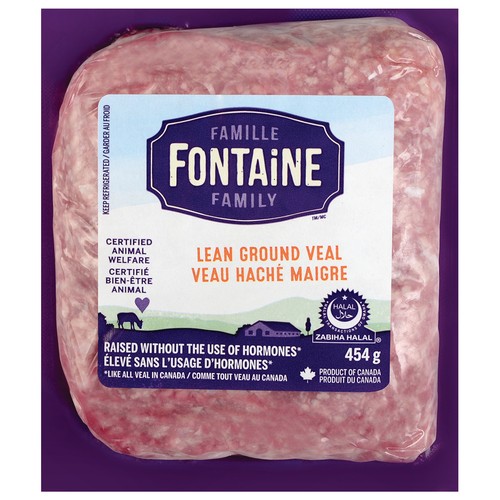 Fontaine Family Ground Veal Lean 454 g