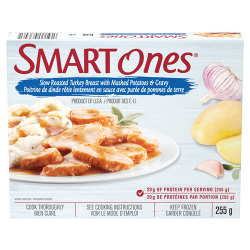 Smart Ones Frozen Entrée Slow Roasted Turkey Breast 255 g