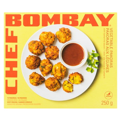 Chef Bombay Frozen Vegetable Pakoras 250 g