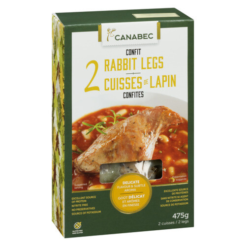 Canabec Confit Rabbit Legs 475 g