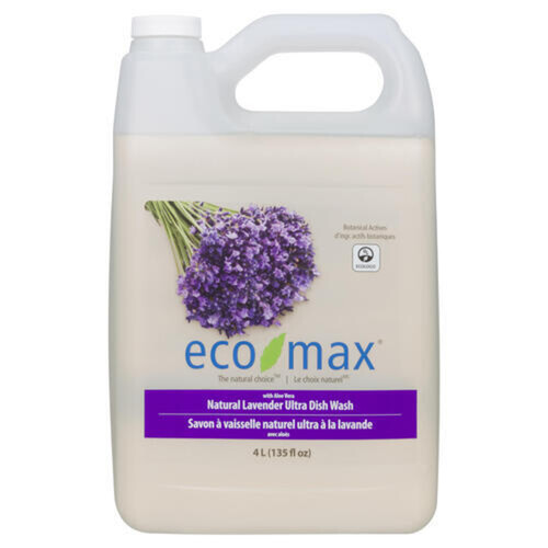 Eco Max Ultra Dish Wash Natural Lavender 4 L