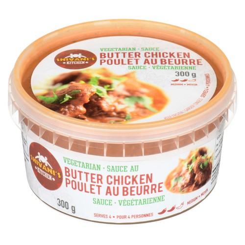 Shivani's Vegetarian Sauce Butter Chicken 300 ml (frozen)