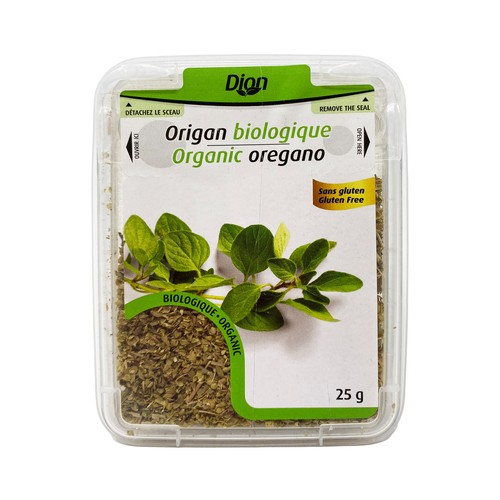 Les Aliments G. Dion Foods Organic Rubbed Oregano 25 g