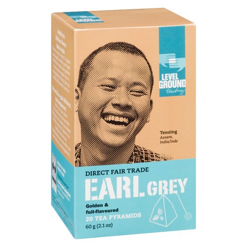Level Ground Trading Tea Pyramids Earl Grey 60 g