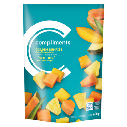 Compliments Frozen Fruit Blend Golden Sunrise 600 g