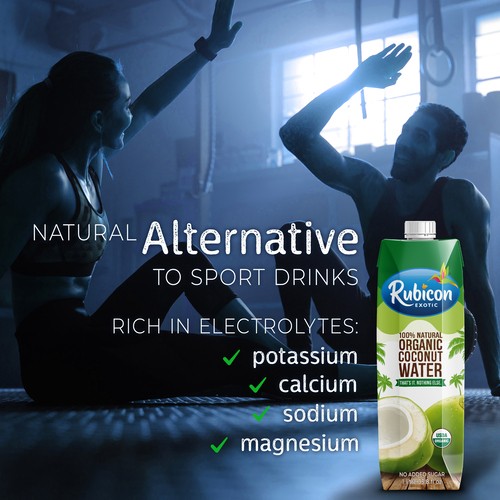 Rubicon Organic Coconut Water 1 L