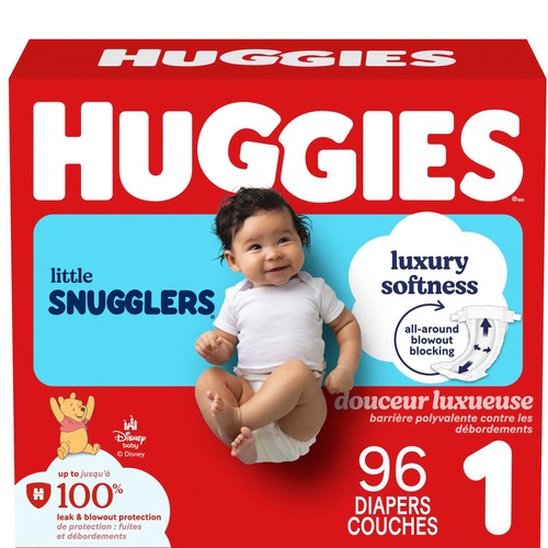 Huggies Diapers Little Snugglers Size 1 96 Count