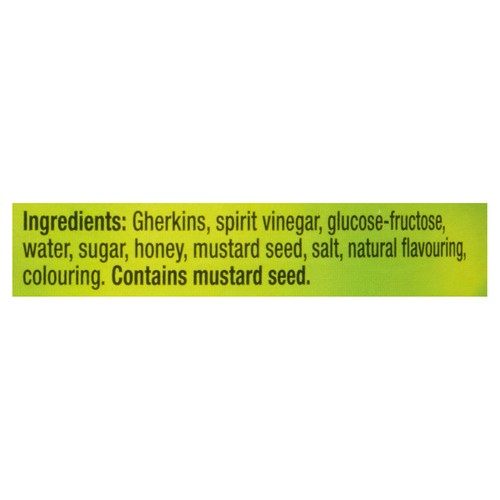 Kuehne Gourmet Selection Pickled Gherkins Sweet 500 ml