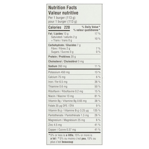 Beyond Meat Frozen Plant-Based Beyond Burgers 226 g
