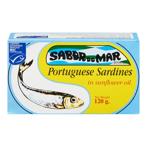 Sabor Do Mar Sardines In Sunflower Oil 120 g