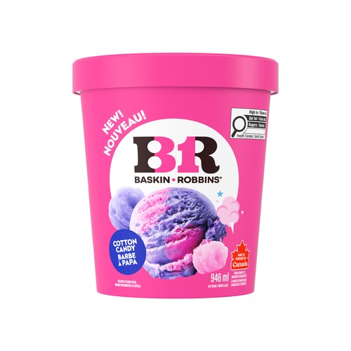 Baskin Robbins Ice Cream Cotton Candy 946 ml