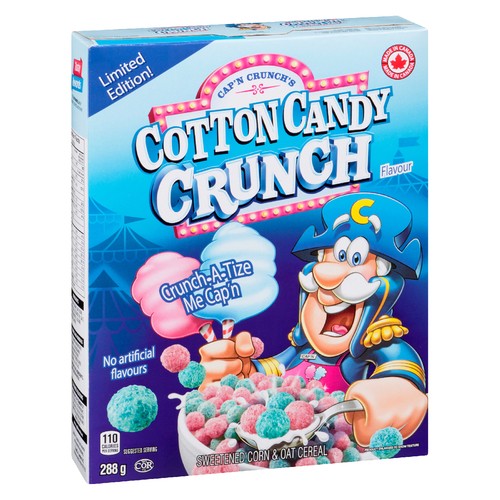 Cap'n Crunch Cereal Cotton Candy 288 g