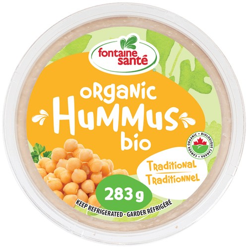 Fontaine Sante Organic Hummus Traditional 283 g