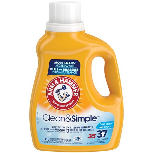 Arm & Hammer Laundry Detergent Clean & Simple 1.71 L