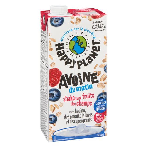 Happy Planet Mornin' Oatz Shake Field Berry 946 ml