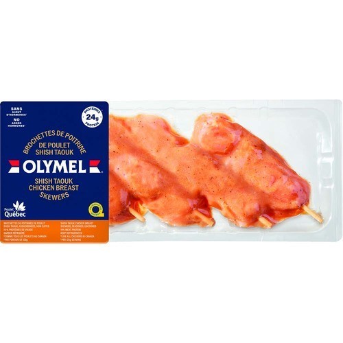 Olymel Chicken Breast Skewers Shish Taouk 320 g
