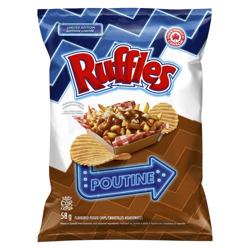 Ruffles Potato Chips Poutine 58 g