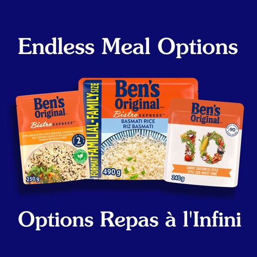 Ben's Original Bistro Express Long Grain Rice & Roasted Chicken 250 g