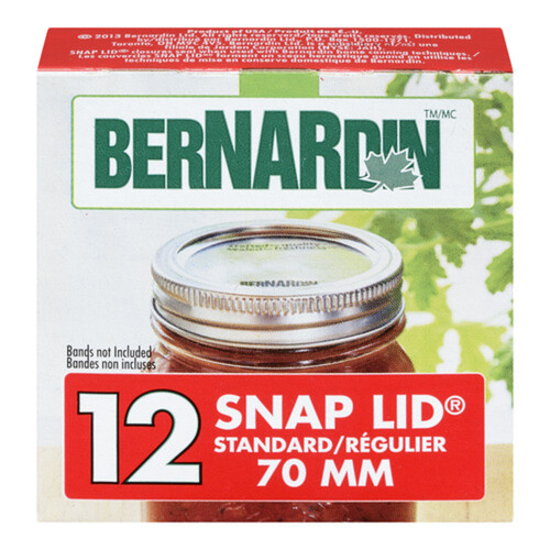 Bernardin A2 Standard Lids 12 Pack