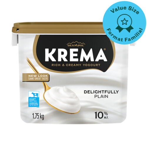 Olympic 10% Krema Yogurt Plain 1.75 kg