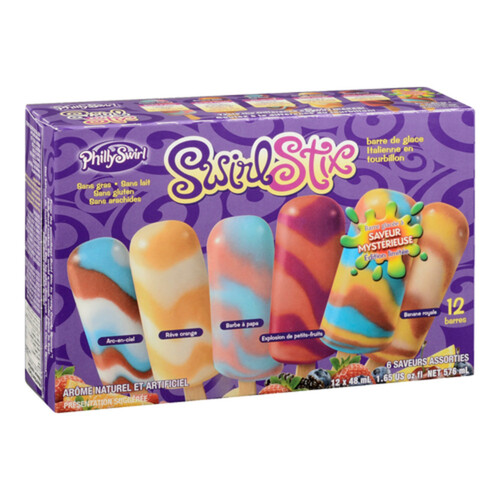 Philly Swirl Swirl Italian Ice Bars 58556 Ml Voilà Online Groceries And Offers 9769