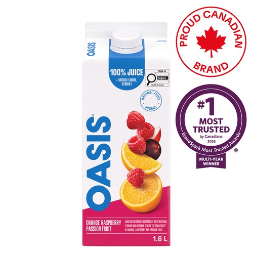 Oasis Juice Orange Raspberry Passion Fruit 1.6 L