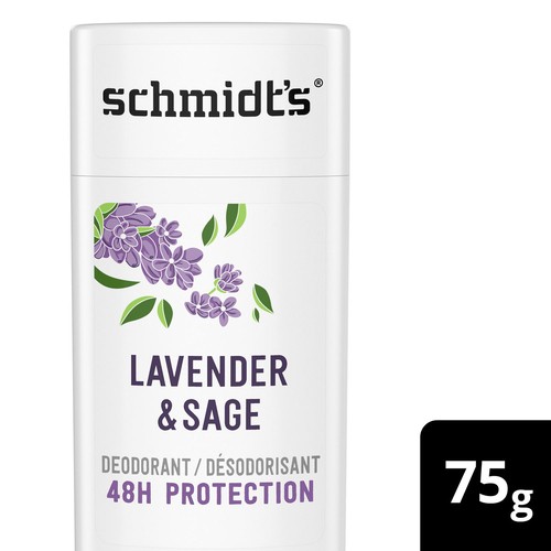 Schmidt's désodorisant lavender + sage 75 g