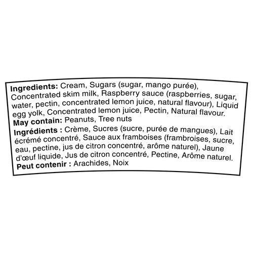 Haagen-Dazs Ice Cream Mango Raspberry 450 ml