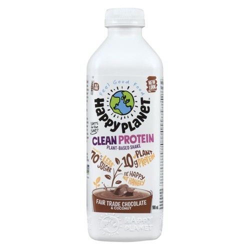 Happy Planet Plant-Based Shake Clean Protein-Chocolate & Coconut 900 ml