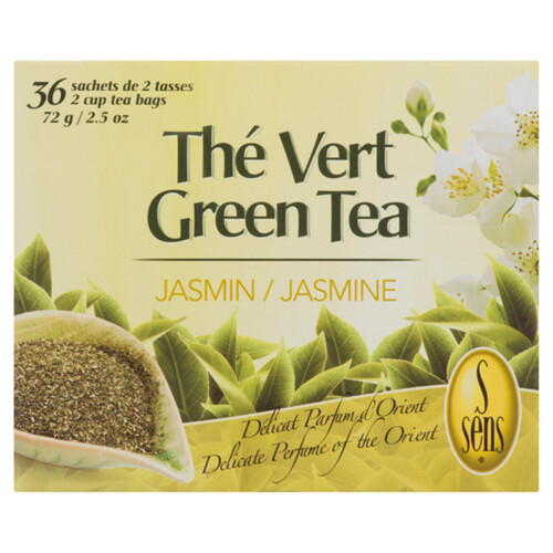 S Sens Green Tea Bags Jasmine 36 EA