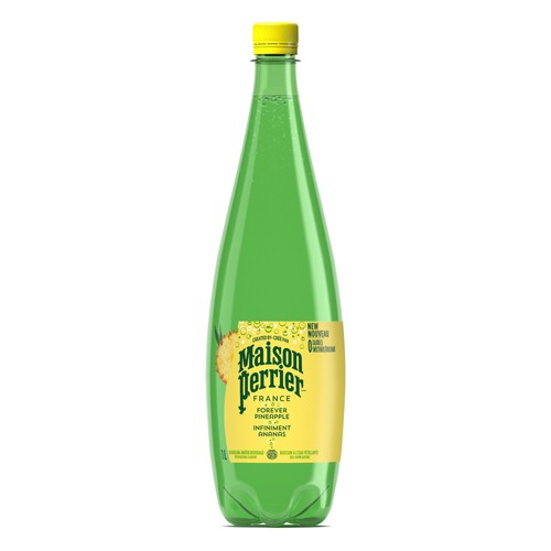 Maison Perrier Sparkling Water Beverage Forever Pineapple 1 L (bottle)