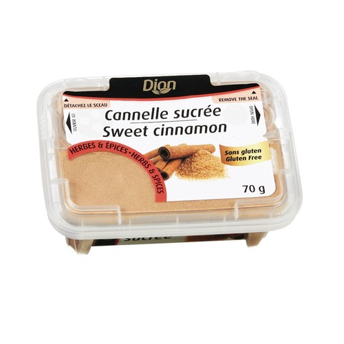 Les Aliments G. Dion Foods Gluten-Free Sweet Cinnamon 70 g