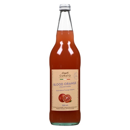 Longo's Curato Soda Water Blood Orange 750 ml