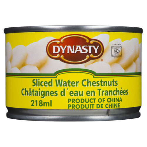 Dynasty Water Chestnuts Sliced 218 ml