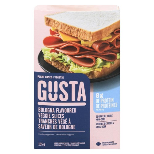 Gusta Plant Based Veggie Slices Bologna 155 g