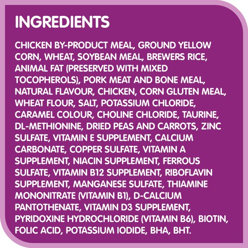 Whiskas Meaty Selections Adult Dry Cat Food With Real Chicken 9.1 kg
