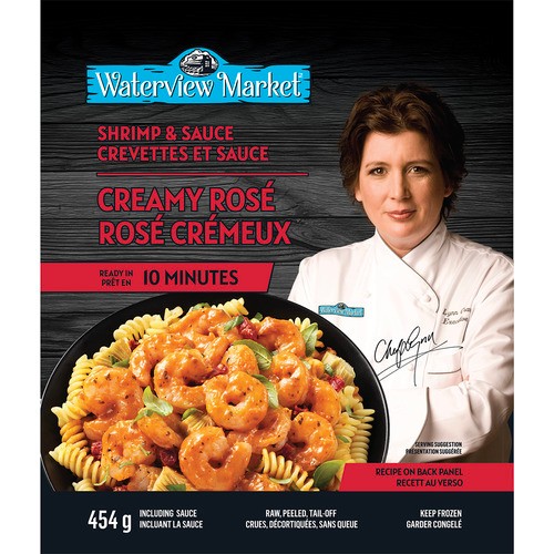 Waterview Market Shrimp & Sauce Creamy Rose 454 g