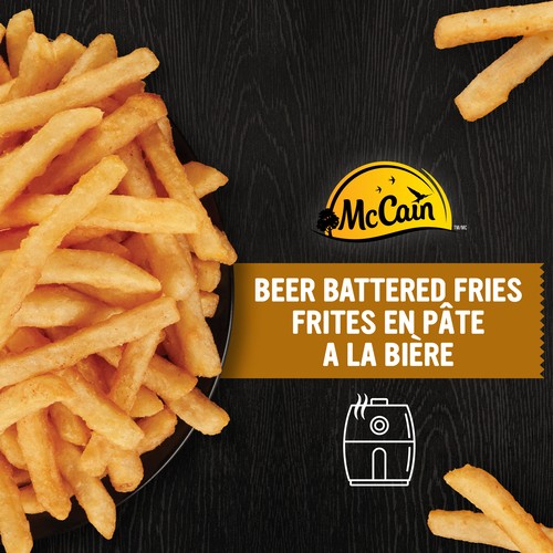 McCain Frozen Bistro Selects Fries Beer Battered 624 g