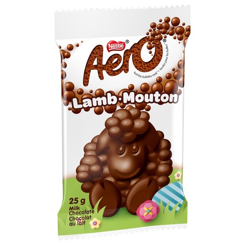 Nestlé Aero Milk Chocolate Lamb 25 g