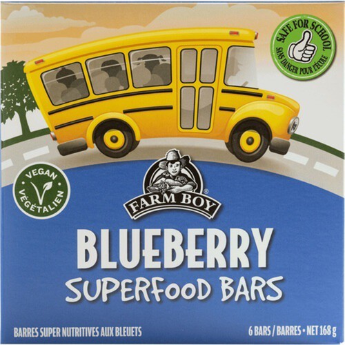 Farm Boy Blueberry Superfood Bars 168 g