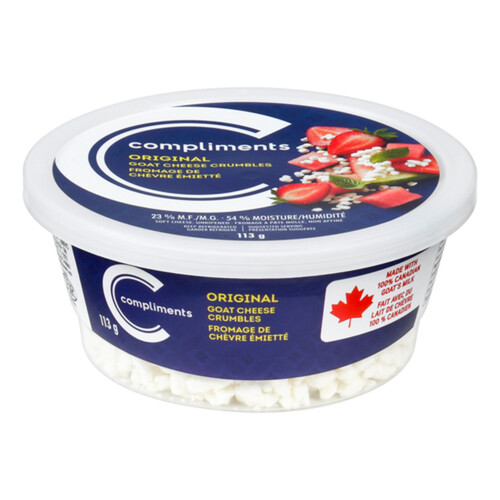 Compliments Crumbled Original Goat Cheese 113 g