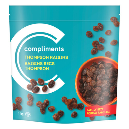Compliments Thompson Raisins 1 kg