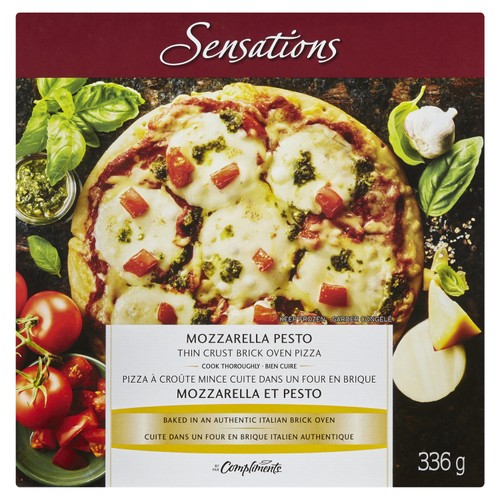 Sensations Thin Crust Mozarella Frozen Pizza 336 g