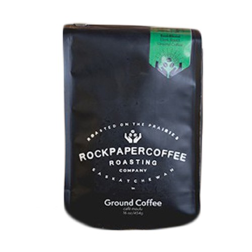 Rock Paper Coffee Ground Coffee Saskblend Dark 454 g